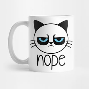 Nope Sassy Cat Mug